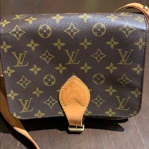 Louis Vuitton Monogram Canvas Cartouchiere MM